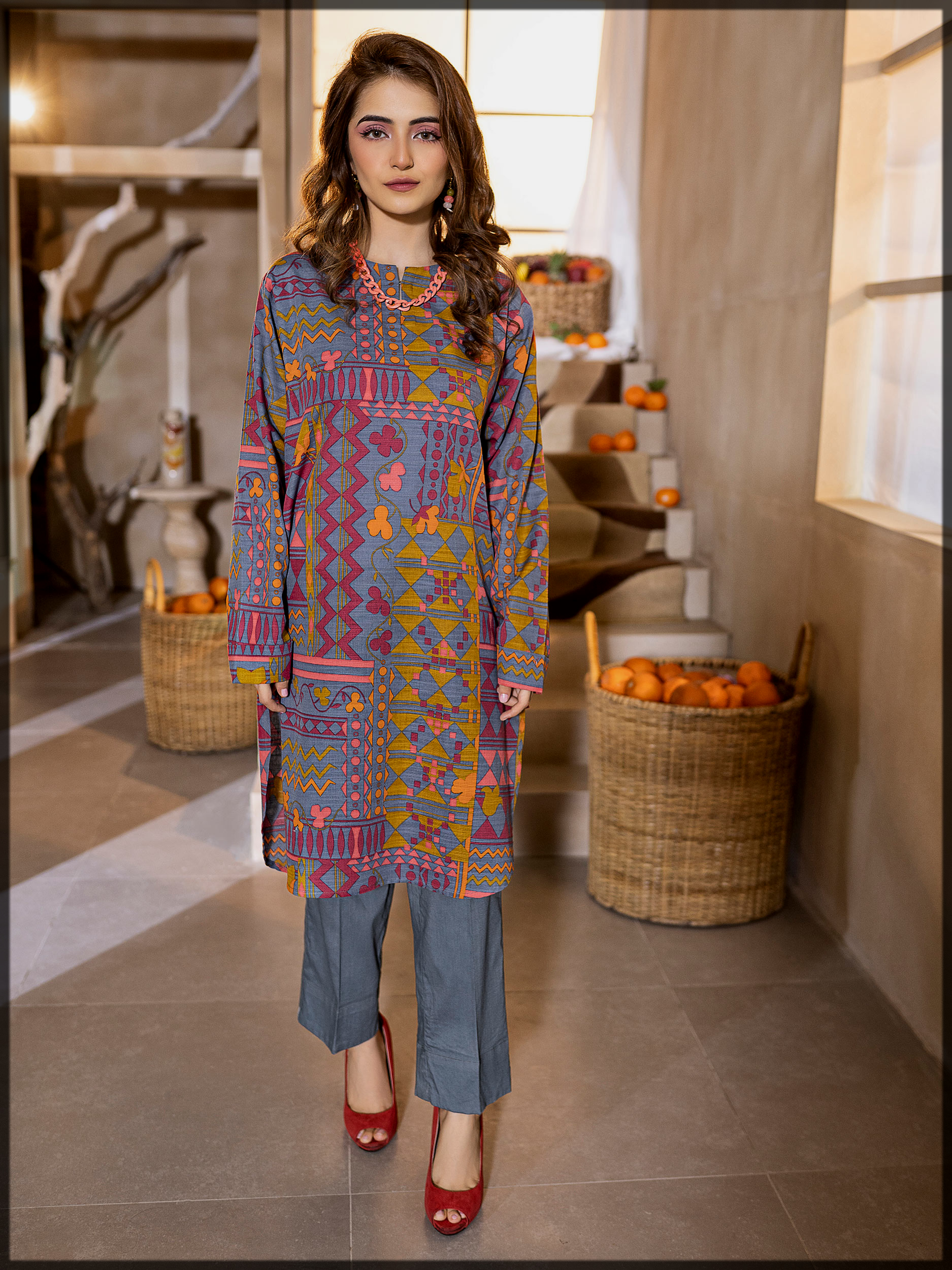 appealing limelight khaddar winter collection
