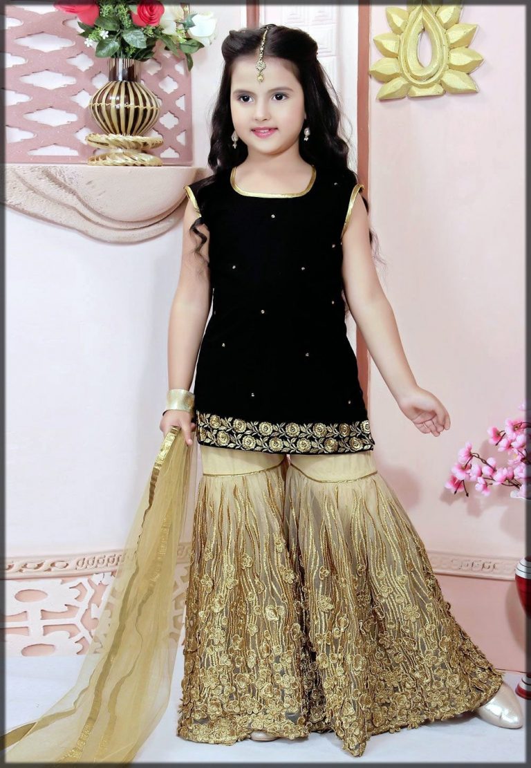 simple sharara gharara