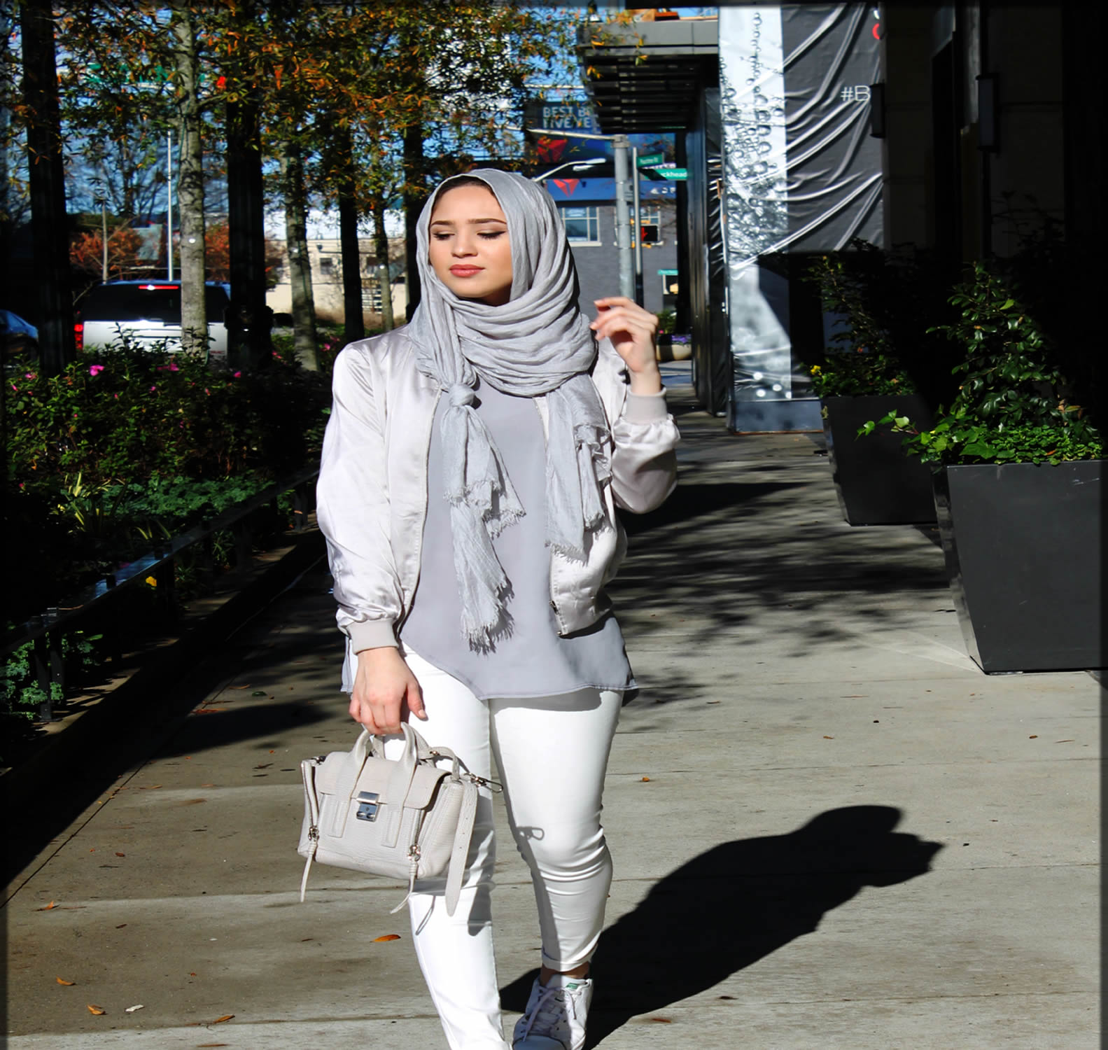 classy and stylish hijab styles with jackets