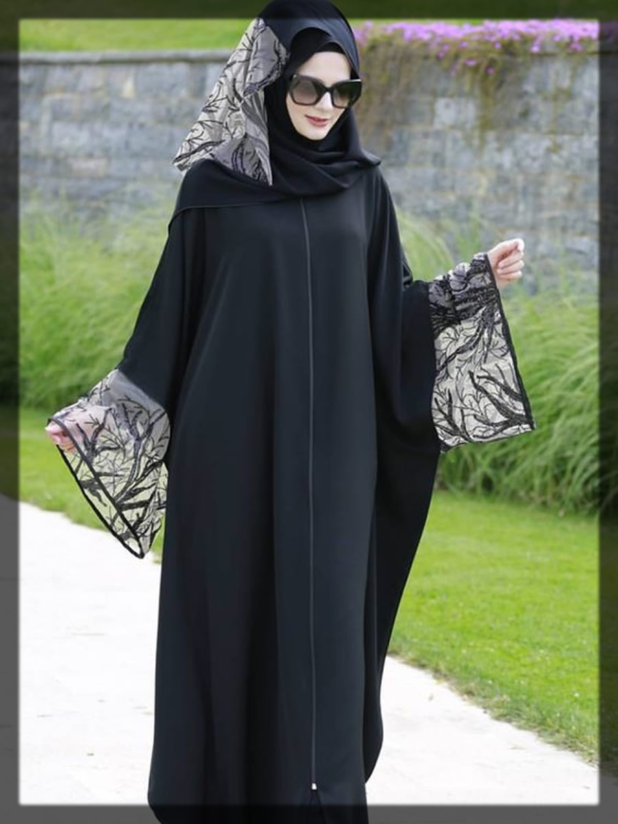 graceful arabic hijab style