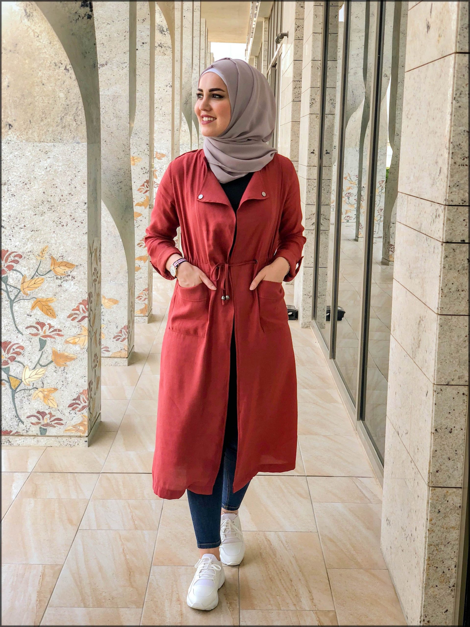hijab with jackets