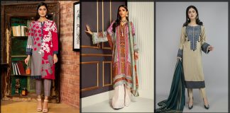 Best Winter Dresses for Pakistani Women 2023 by Top Brands/Designers