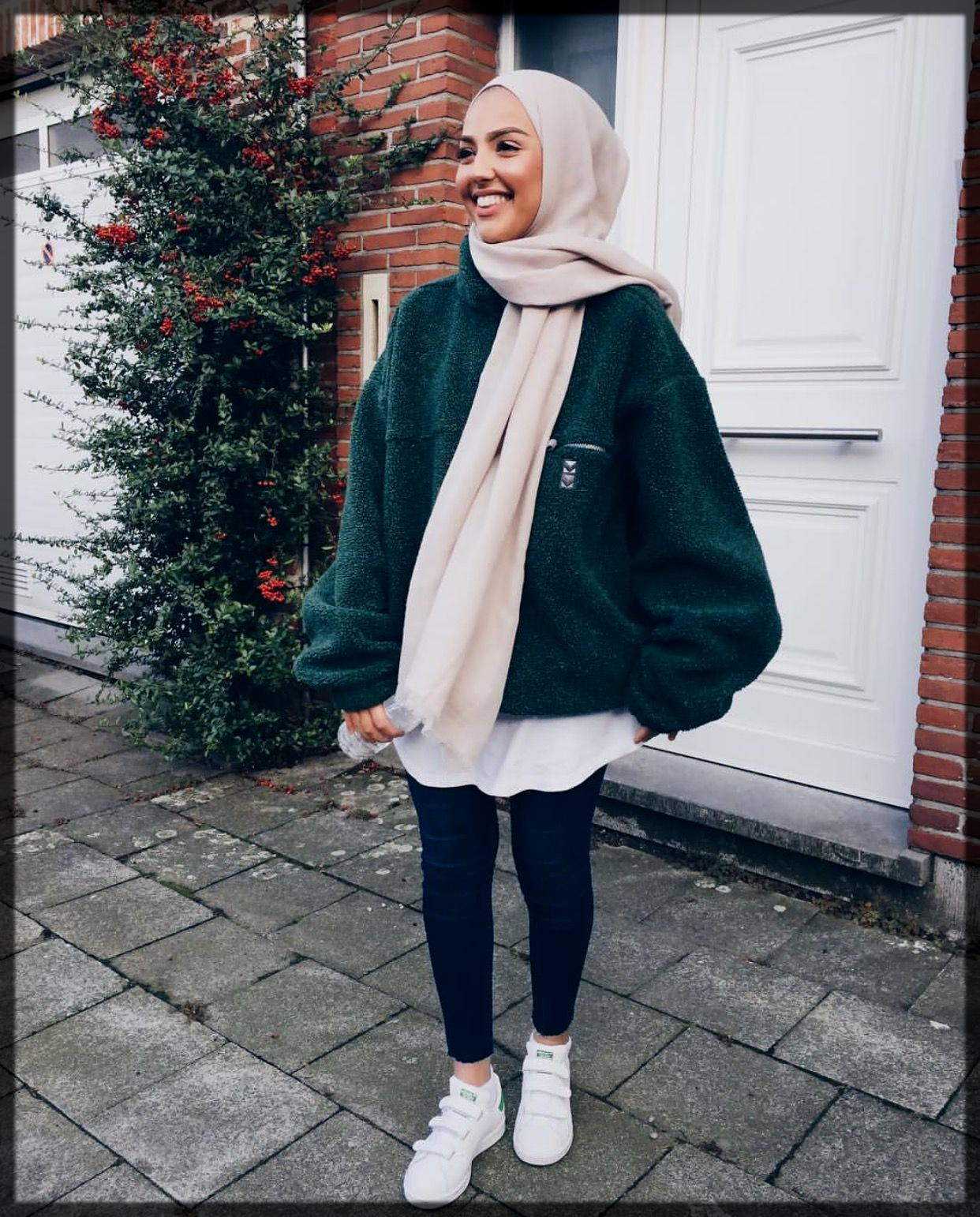 stunning Winter Hijab ideas with coat