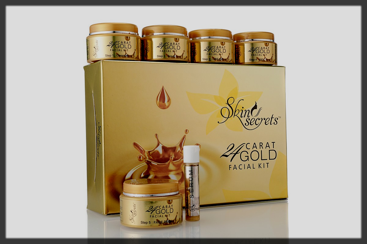 24 Carat Gold Herbal Facial Kits