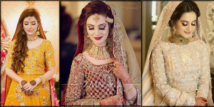 Bridal Eye Makeup for Mehndi, Barat and Walima Bride