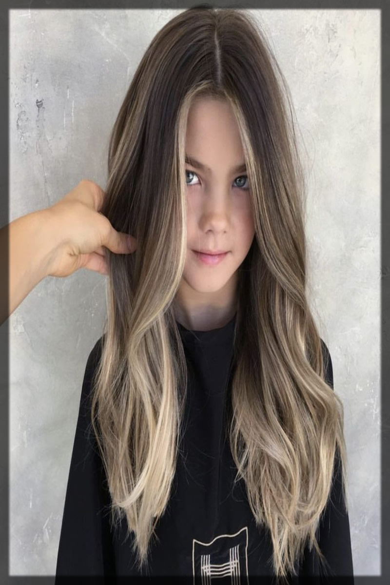 blonde ombre winter hair color