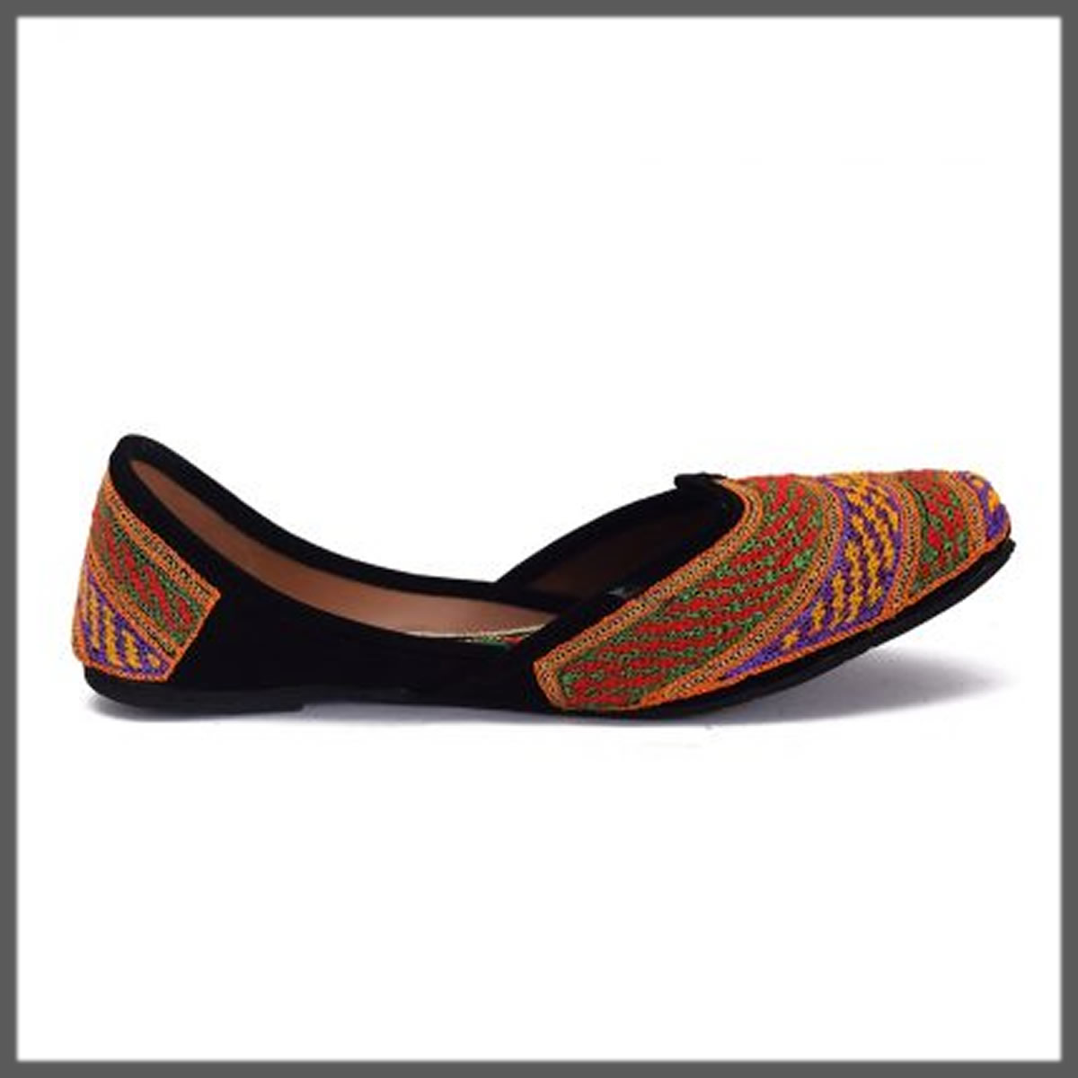 elegant colorful Khussa Shoes For Ladies