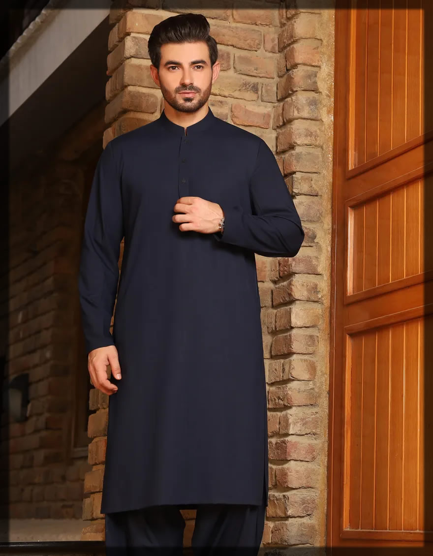 casual plain blue summer dress