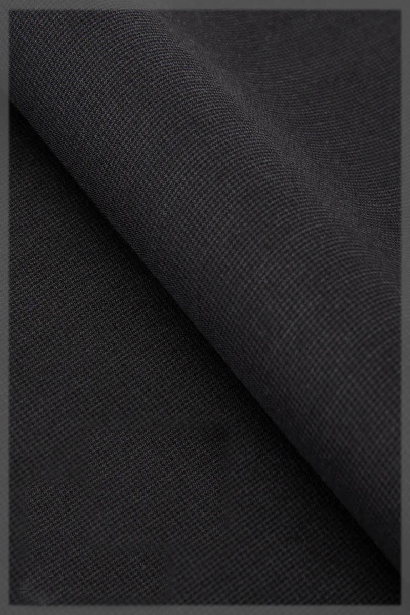 charcoal black suit for men