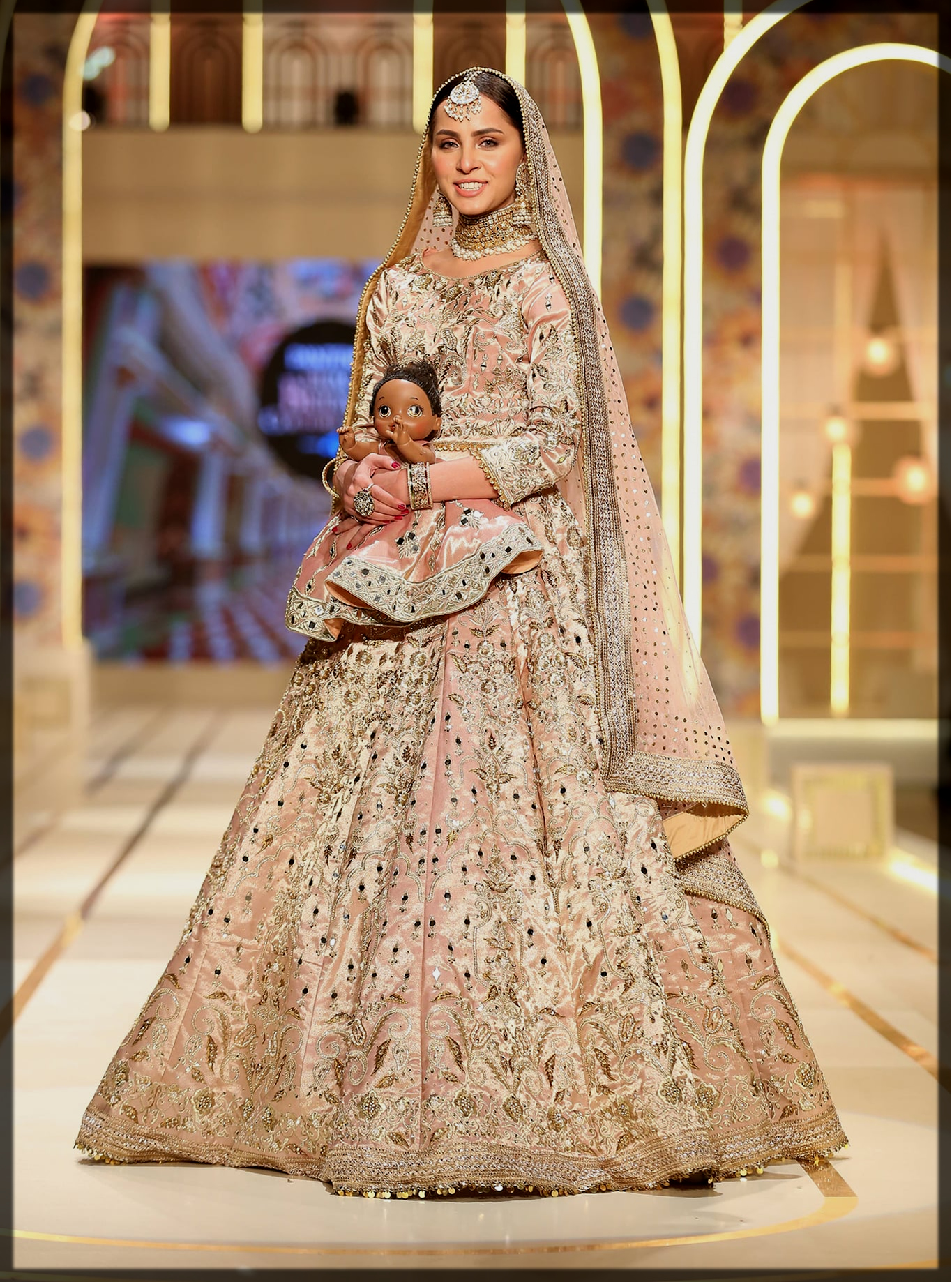 stunning bhaiya bridal couture week collection
