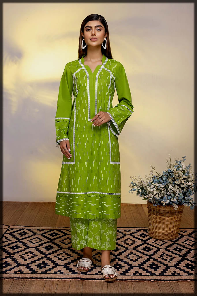 2pc printed casual suit