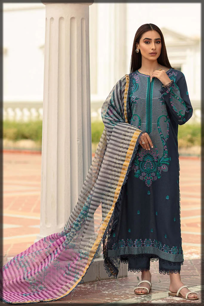 Embroidered Karandi Collection for women