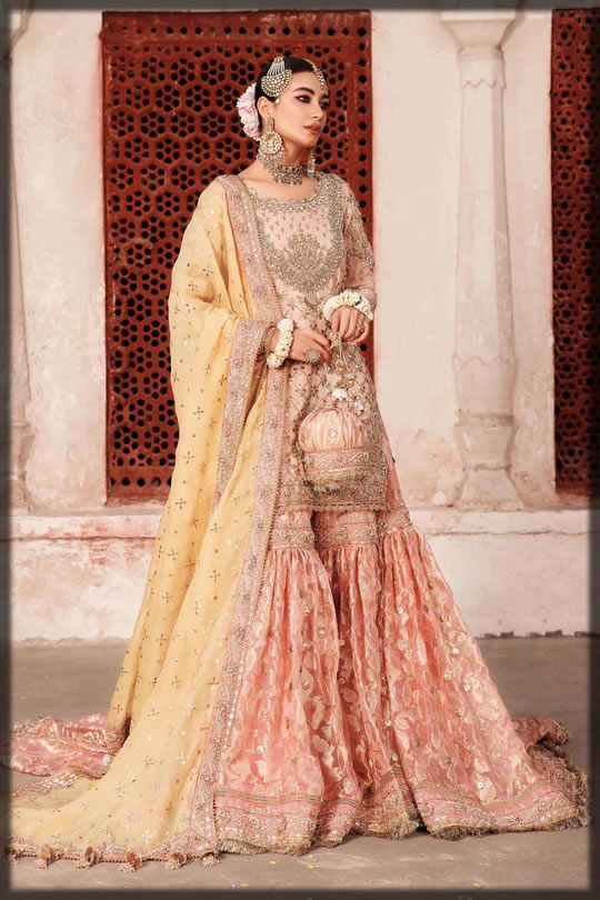 latest bridal mehndi dress
