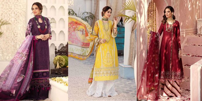 Noor by Sadia Asad ChikanKari suits