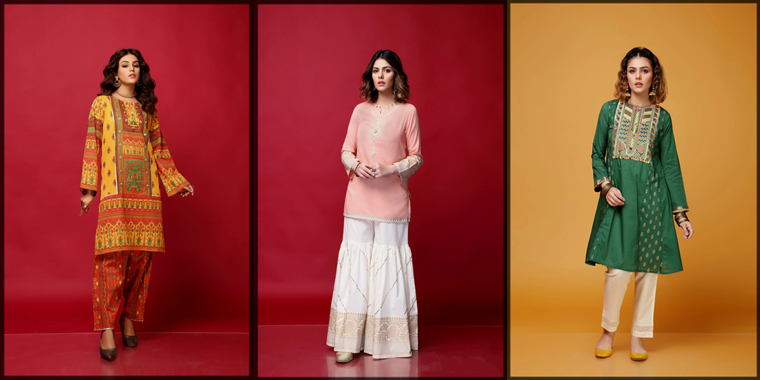 Rang ja Eid Collection for women and young girls