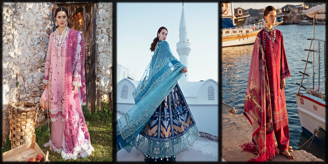 Republic Womenswear Luxury Lawn Collection 2024 with Prices