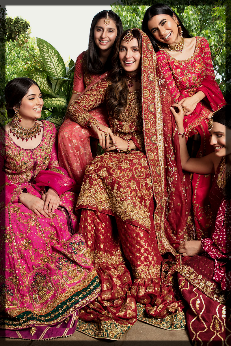 Decent and Lovely Ansab Jahangir barat Dresses