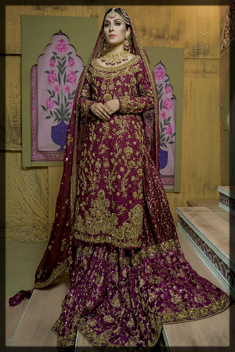 Latest Ansab Jahangir Bridal Barat Dresses