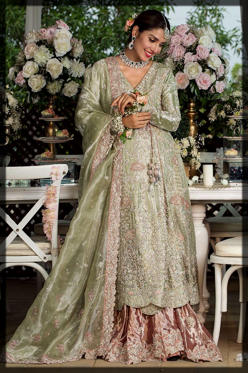 Luxurious Ansab Jahangir Bridal walima Dresses
