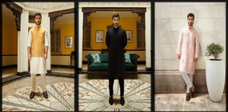 faiza saqlain men collection