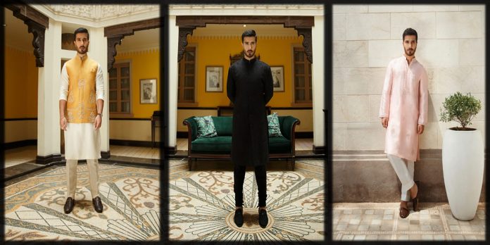 faiza saqlain men collection