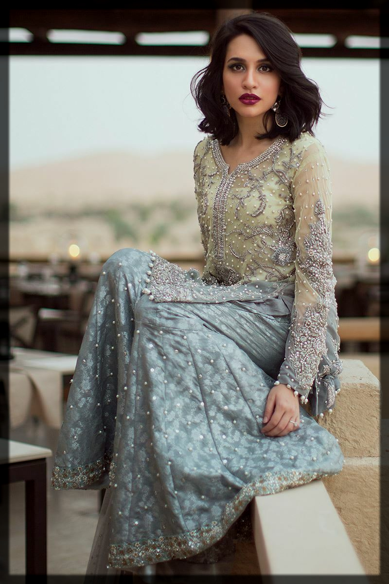 latest and classical Ansab Jahangir Bridal Dresses