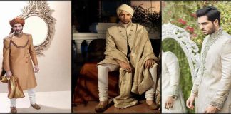 Nilofer Shahid Menswear Collection 2023 Designer Groom Dresses