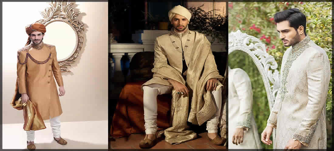Nilofer Shahid Menswear Collection 2024 Designer Groom Dresses