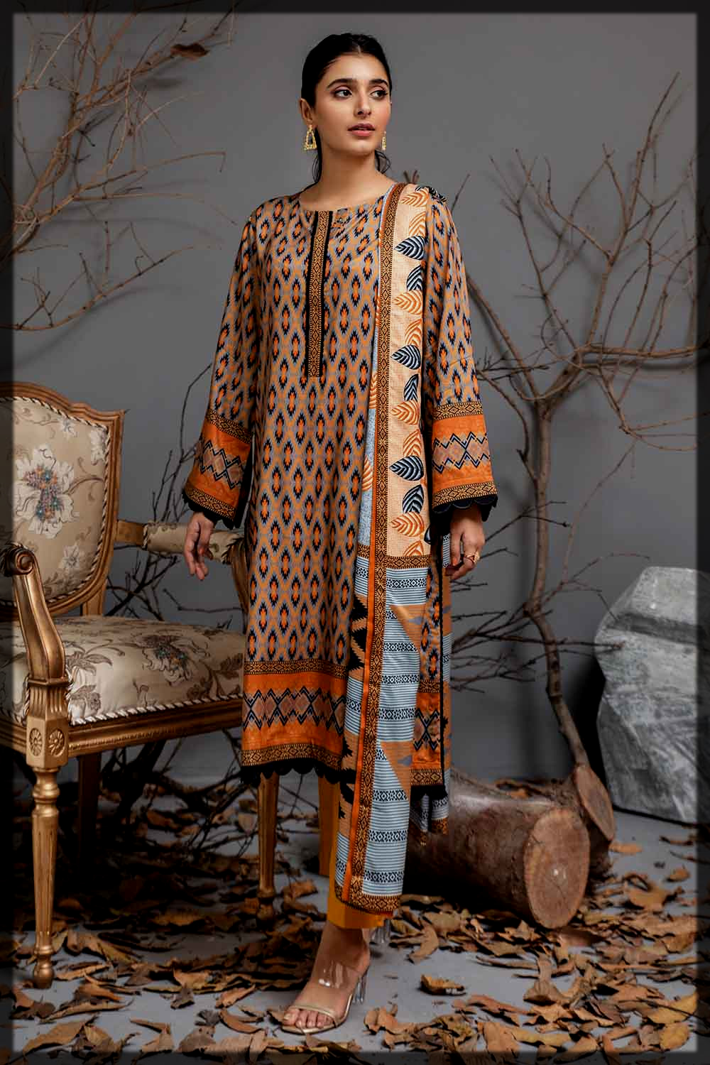 Latest Gul Ahmed Winter Collection