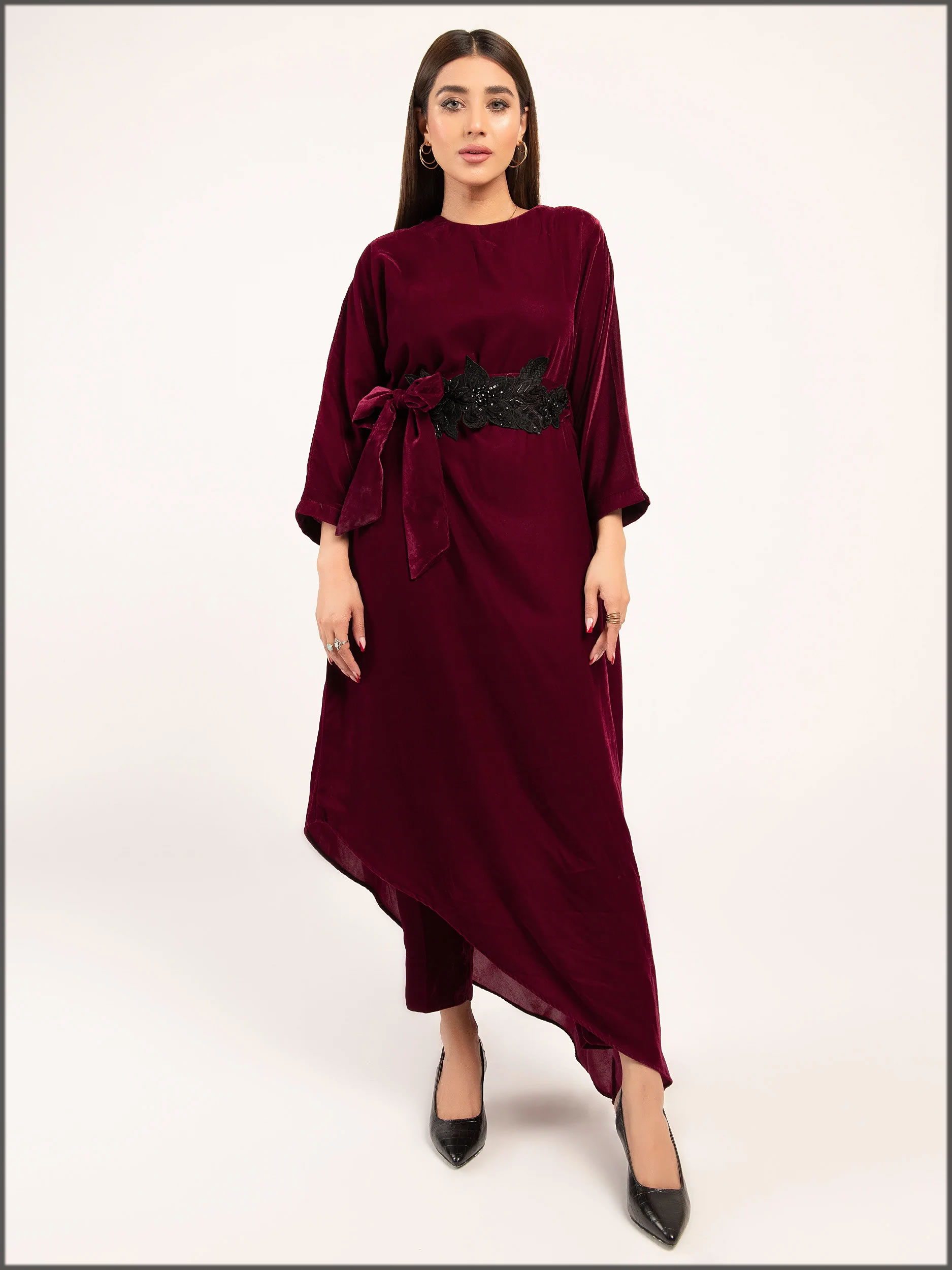 Embellished Velvet Suit by Limelight