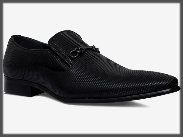 black formal shoes