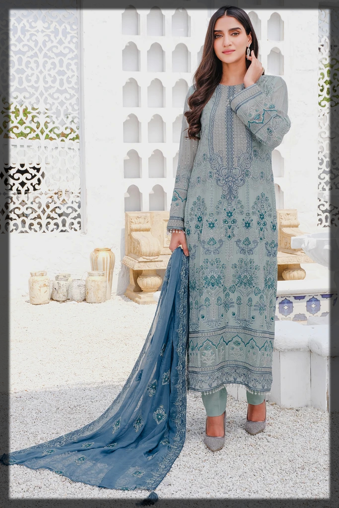 blue shaded Motifz winter collection