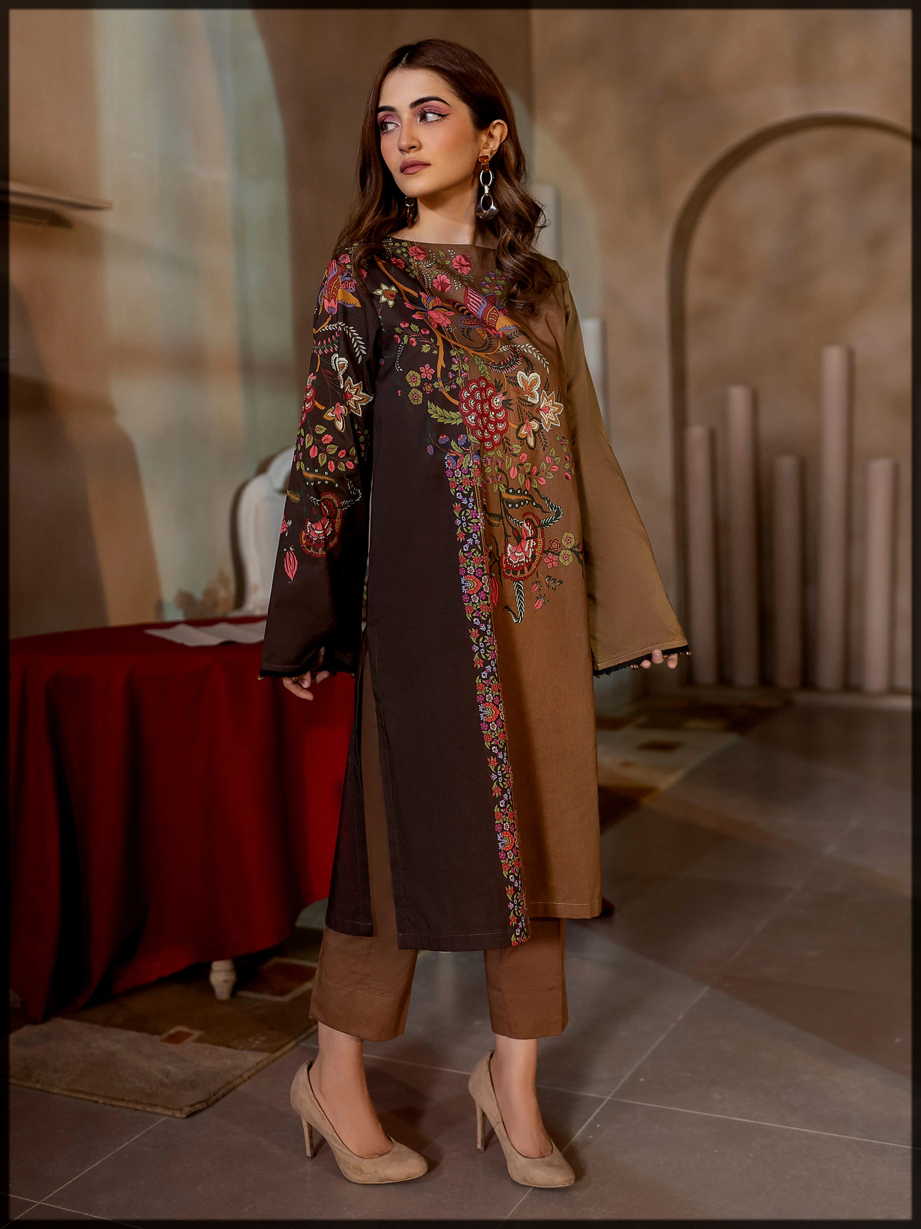 Authentic LIMELIGHT Winter Collection'19 unstitched KHADDAR kurta 2 FOR £28!! 