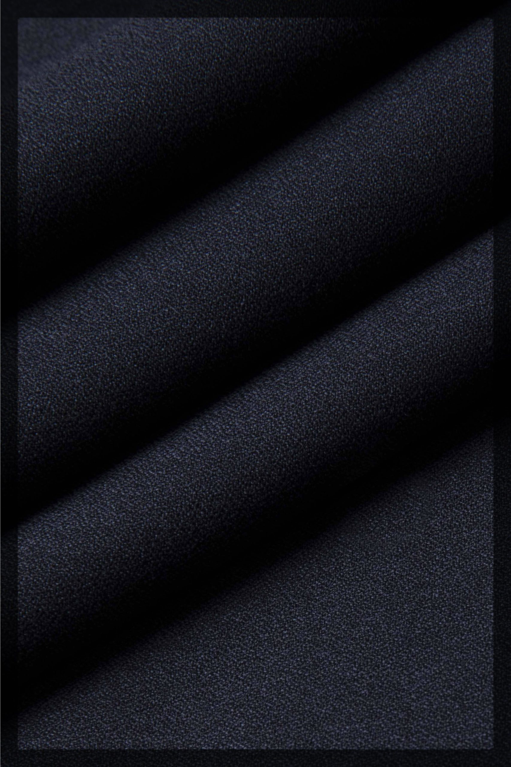 dark blue premium blended crepe suit