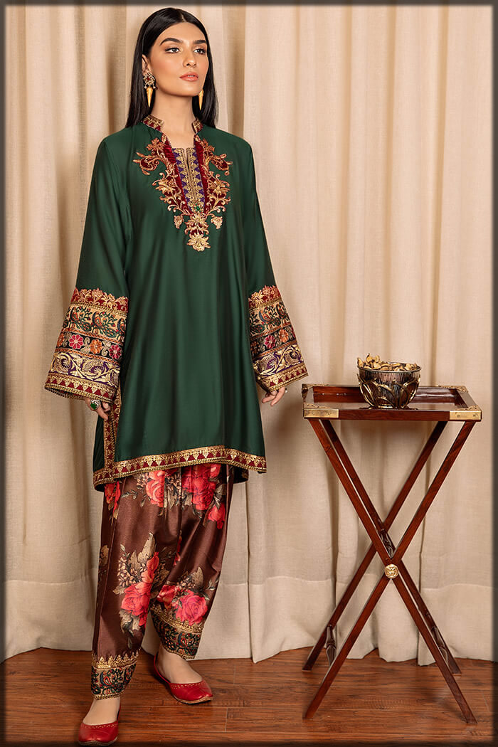 Nilofer Shahid Winter Collection