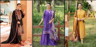 latest cotton satin winter collection