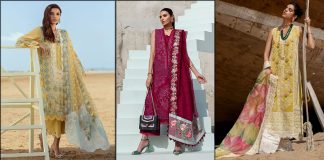 crimson luxury lawn collection for women