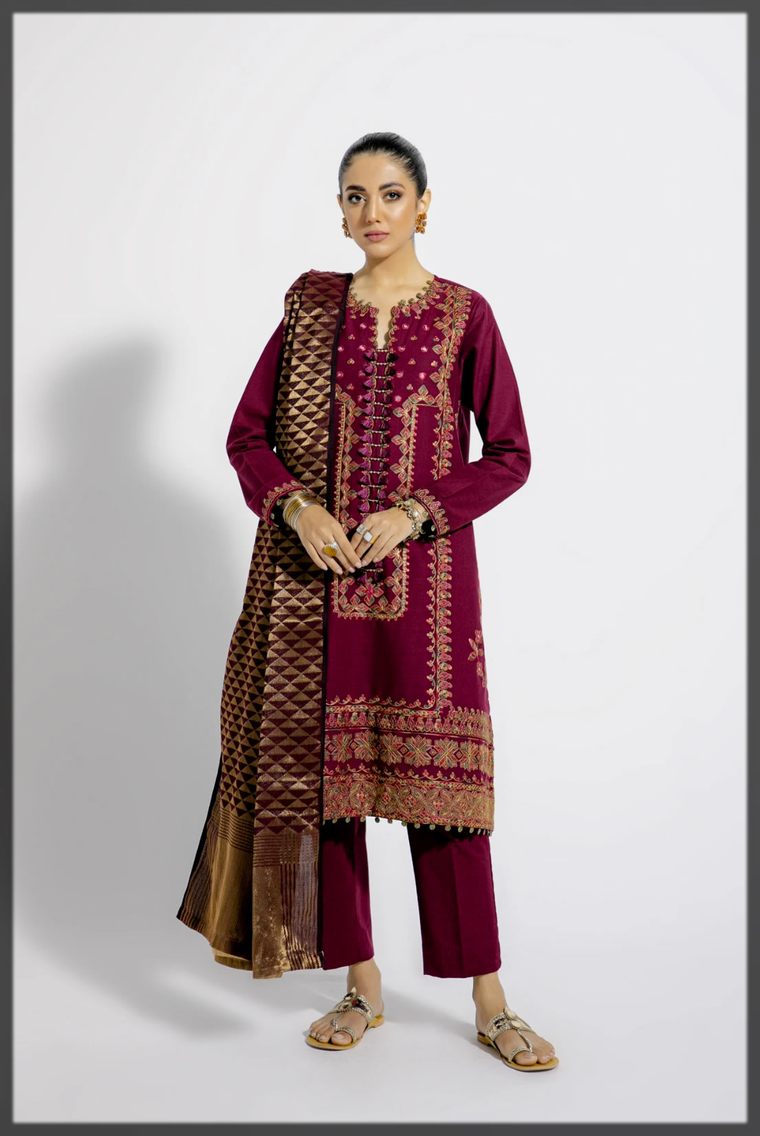 Ethnic by Outfitters Winter Collection 2024 with Prices New Arrivals