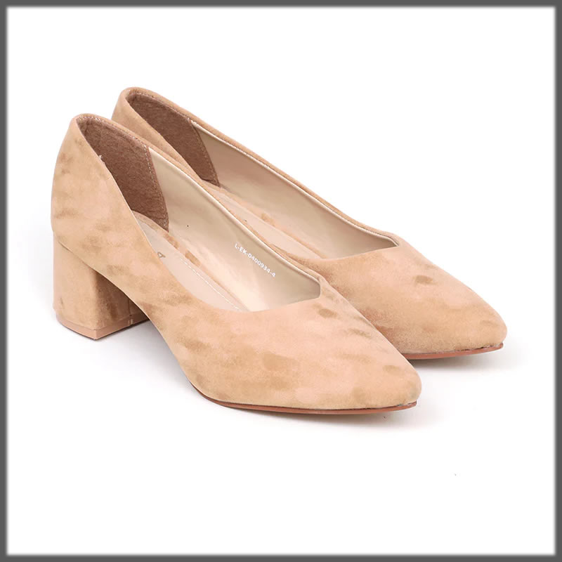 nude court shoes for women