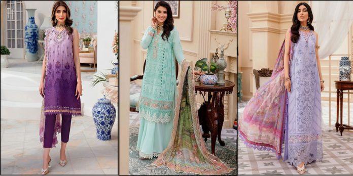 classical noor luxury lawn collection for women