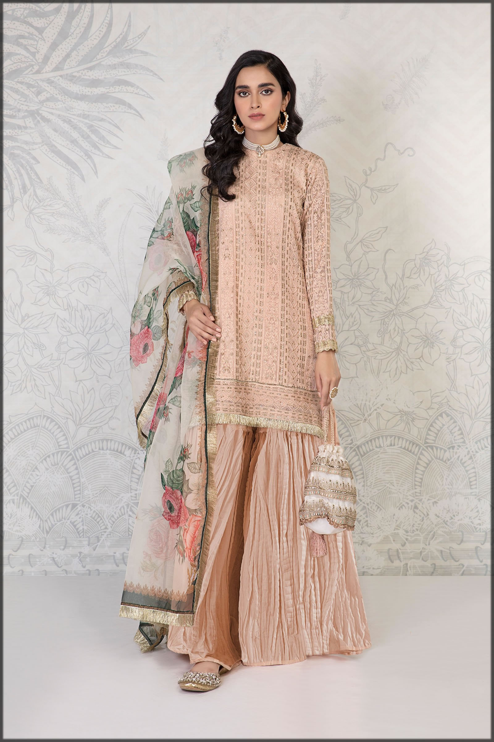 nude shaded summer lawn suit