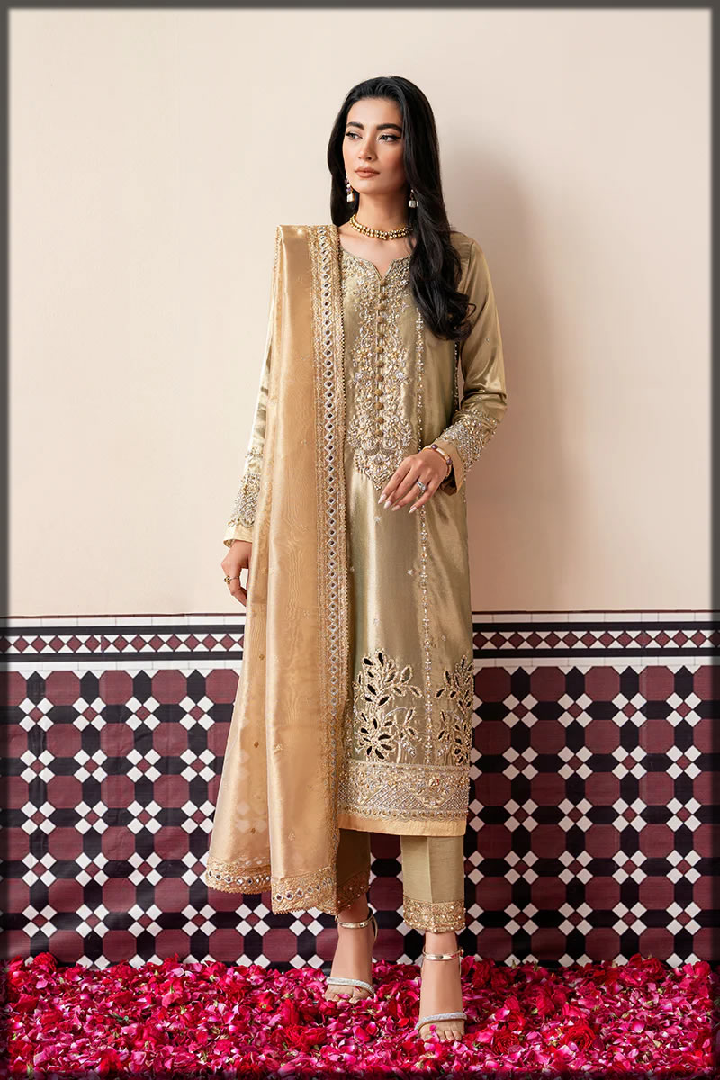mushq zari silk collection for women