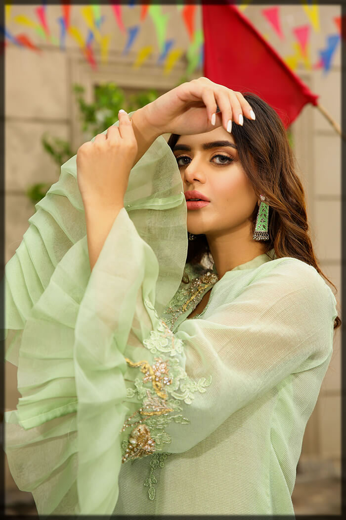 Beautiful Nilofer Shahid Luxury Dresses for women