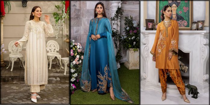 Latest Nilofer Shahid Summer Luxury Dresses for women