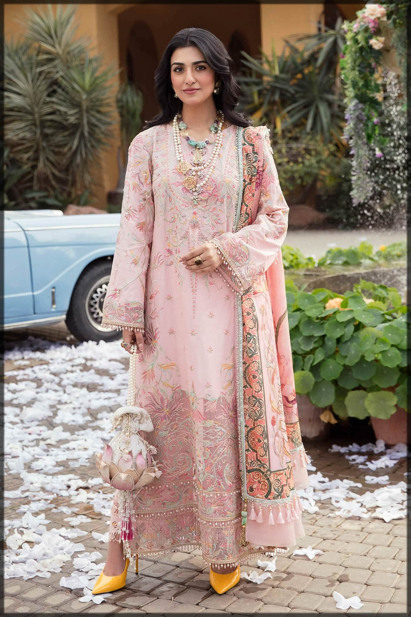 Nilofer Shahid luxury lawn attires