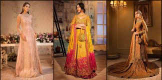 latest and beautiful ansab jahangir bridal collection