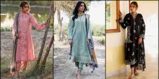 Latest Nida Azwer Luxury Lawn collection for women