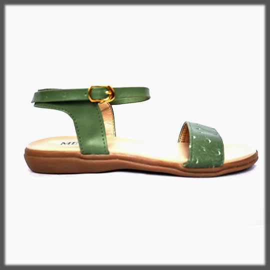 green summer shoes for women