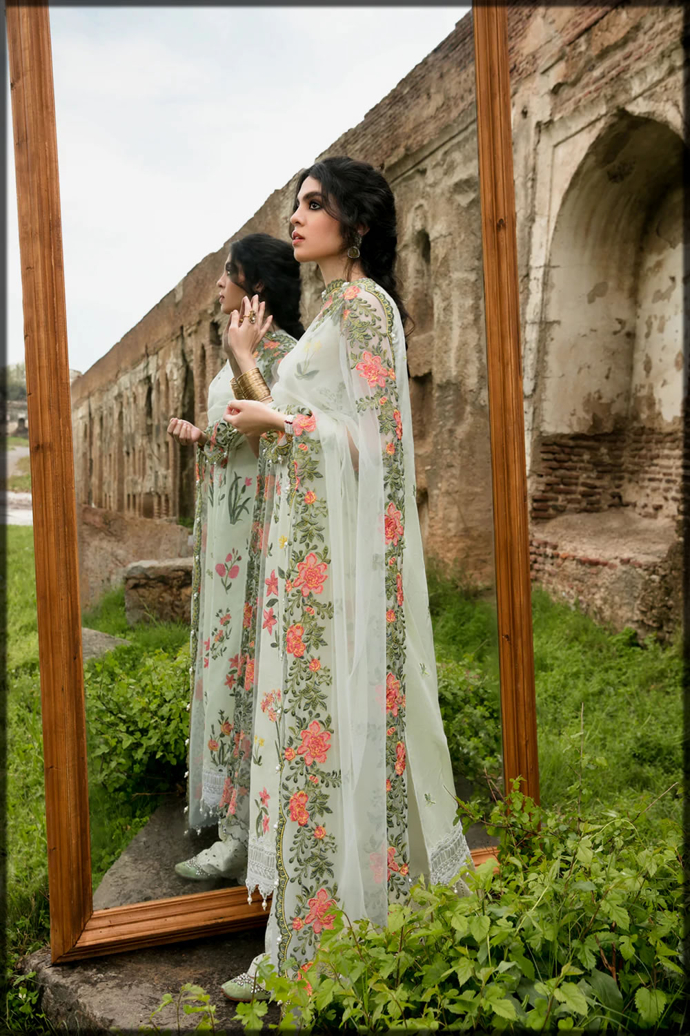 zaha luxury lawn collection for girls
