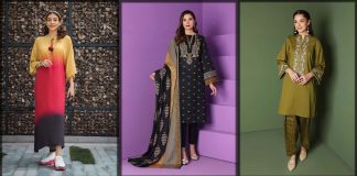 beautiful nishat linen winter collection for women